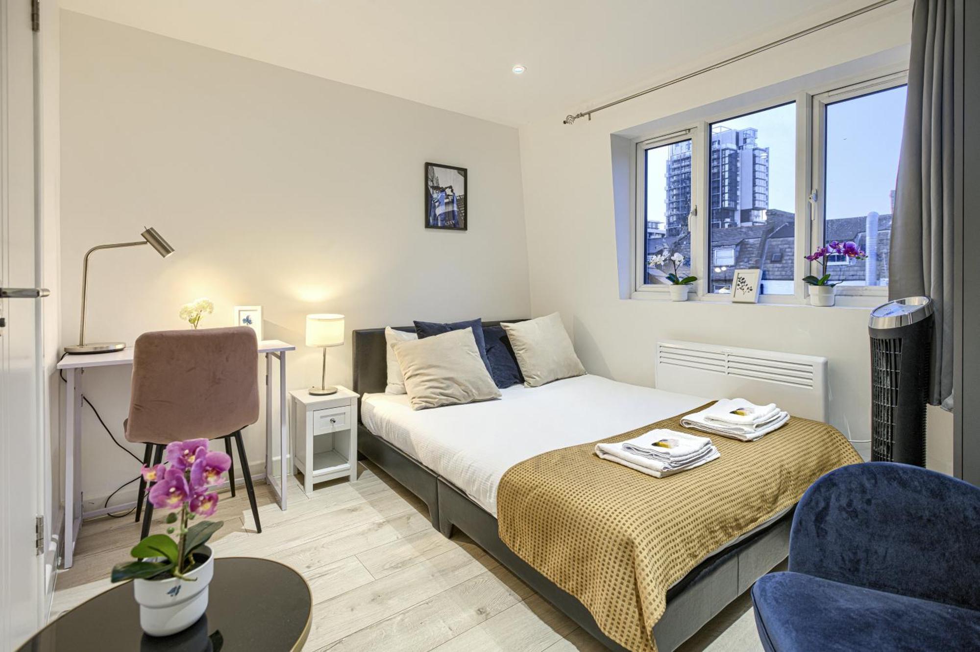 The Finsbury Deluxe Apartments Лондон Номер фото