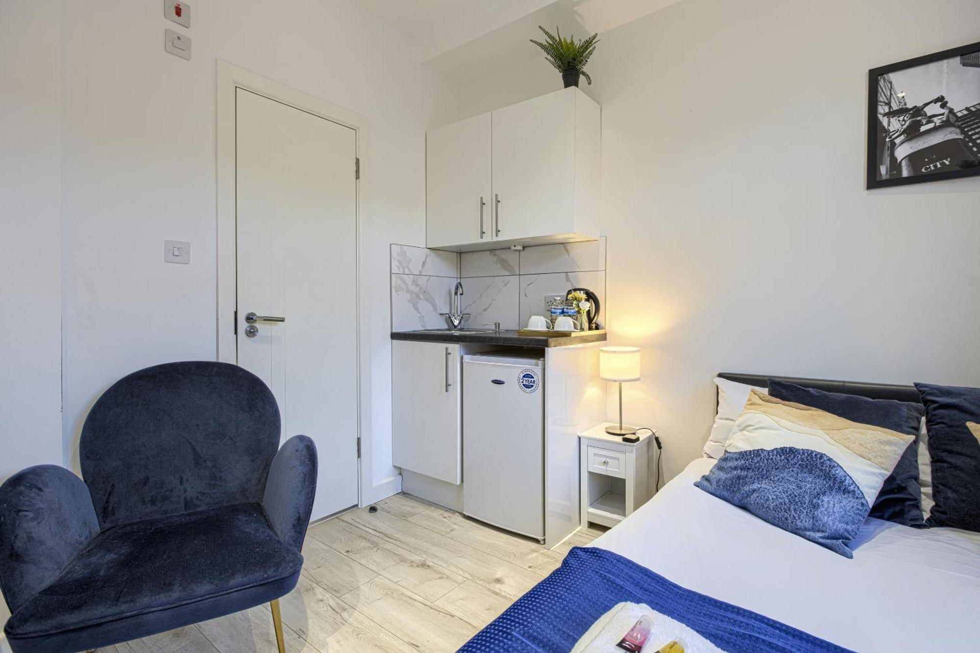 The Finsbury Deluxe Apartments Лондон Номер фото